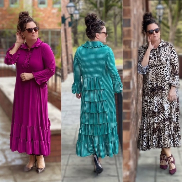 Zadie B”s. Vintage elegant dress, looks so amazing on. Shows off your figure! - Picture 4 of 6